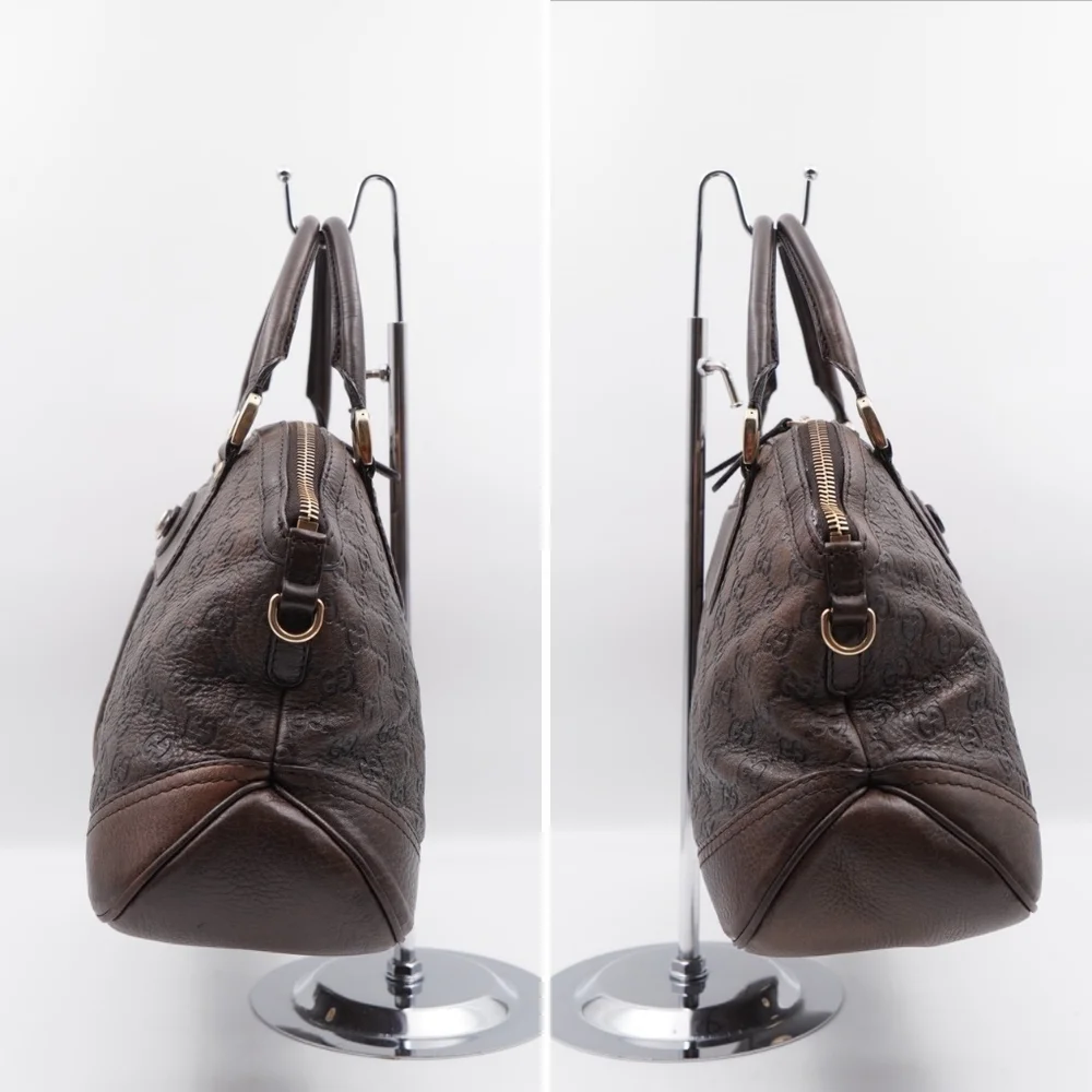 CF35 💟 Gucci Catherine Dome Guccissima Top Handle - Picture 7 of 16